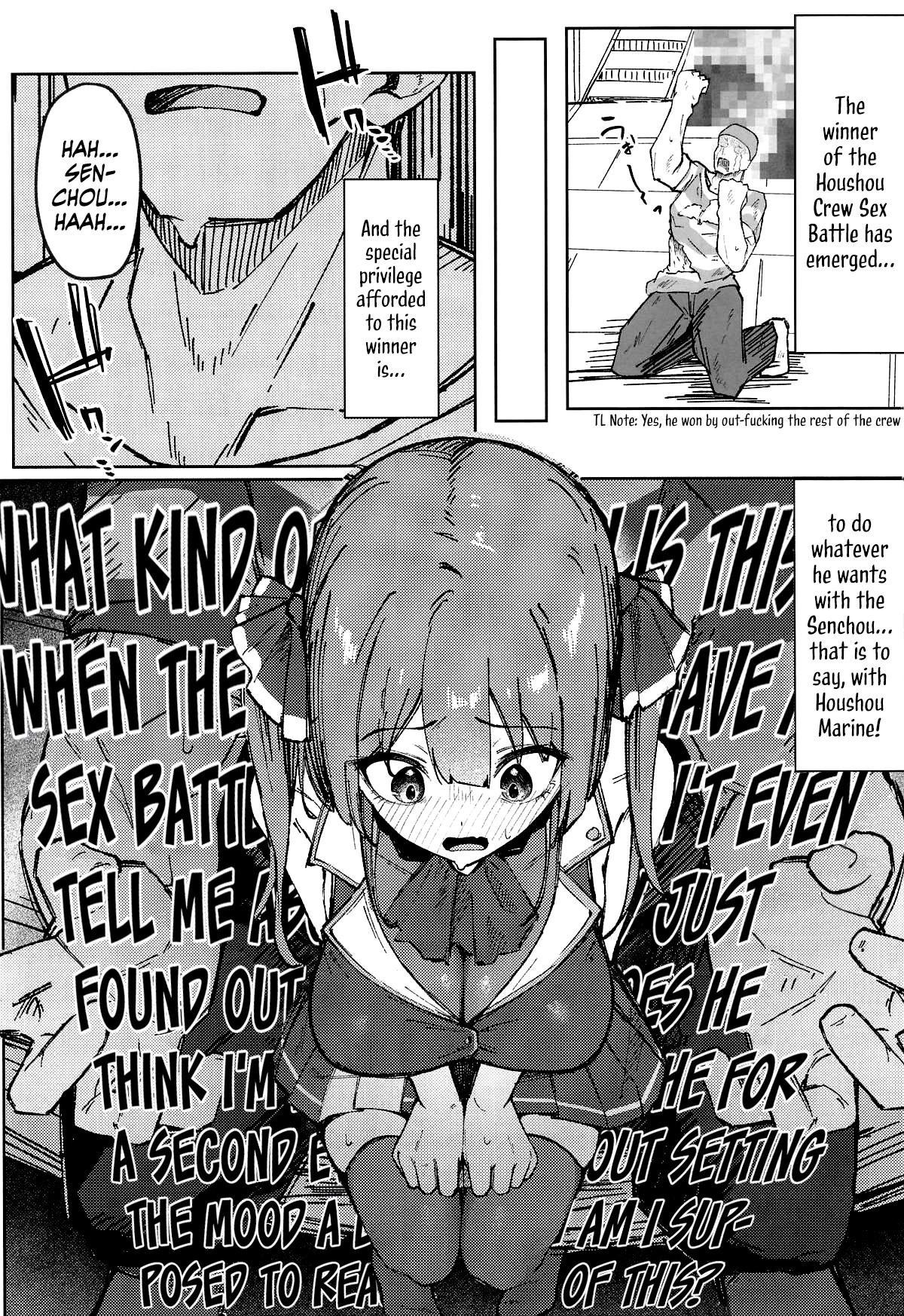 Hentai Manga Comic-The Grand Prize is... Marine!?-Read-2